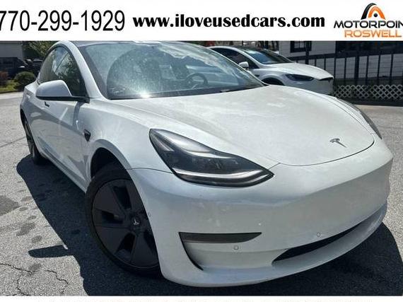 TESLA MODEL 3 2022 5YJ3E1EB8NF278782 image
